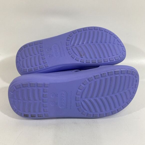 Mens Womens Crocs Classic Crush Platform Sandals Mens 10 Womens 12 Purple - Picture 7 of 8